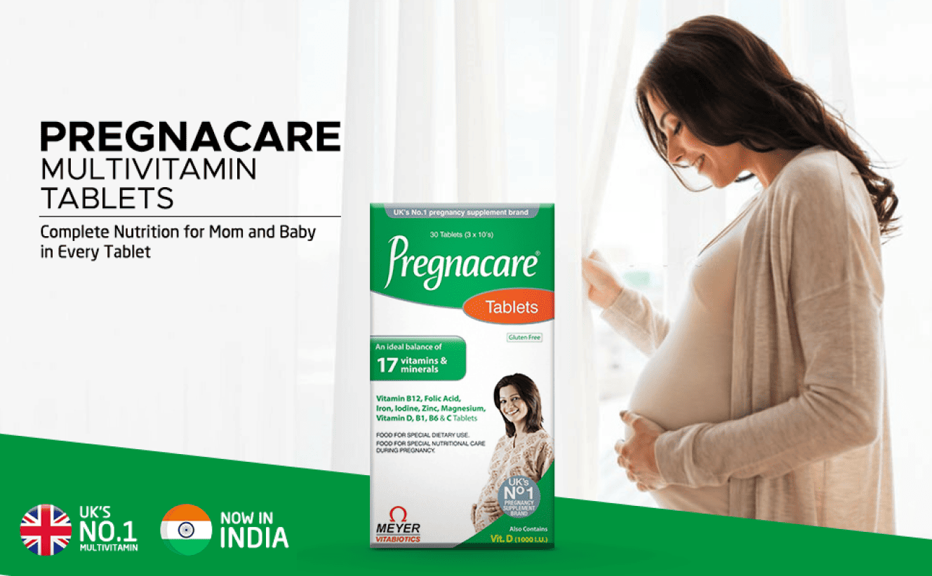 Pregnacare Multivitamin tablets for women with 17 vitamins 1