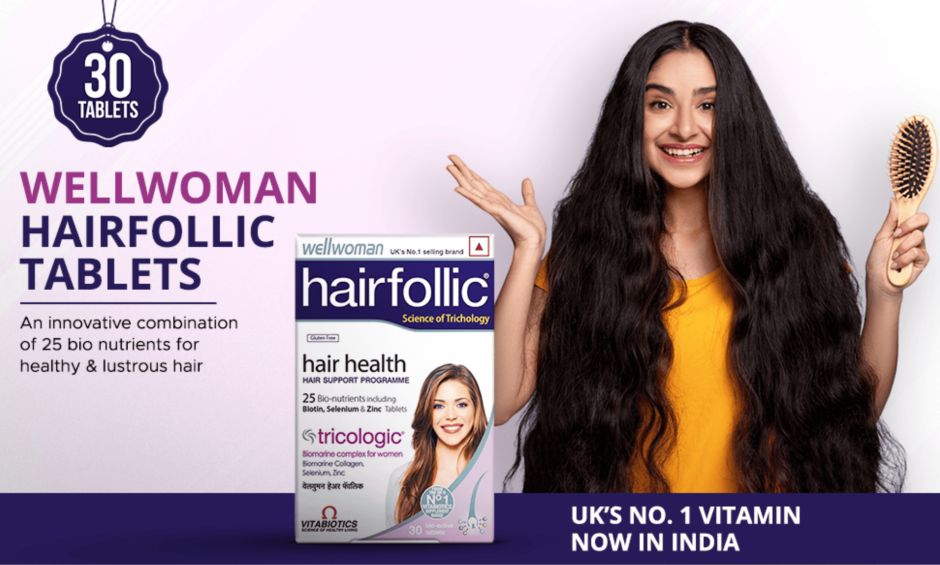 Wellwoman Hairfollic 30 Tablets 2