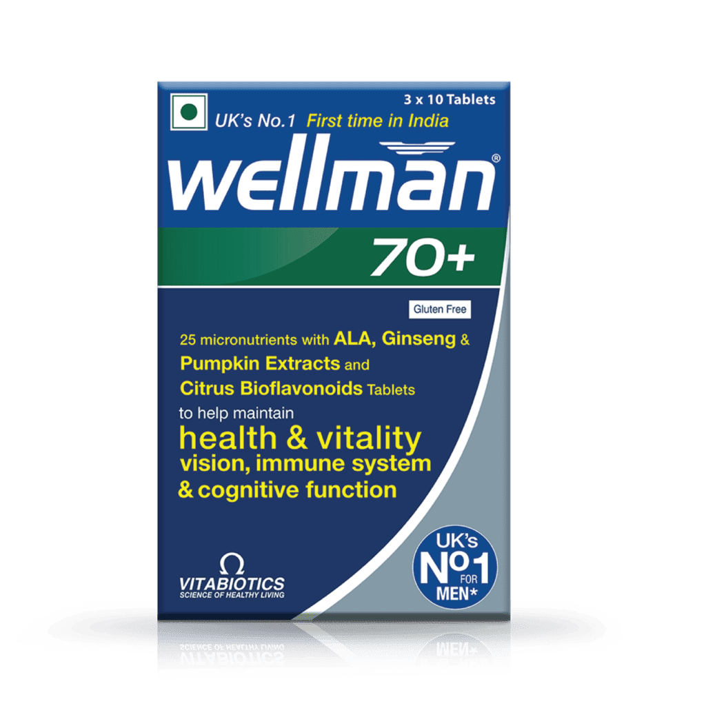 Wellman tablets with 25 micronutrients to support immune system