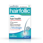 Wellman Hairfollic tablets with 27 bio-nutrients for hair health