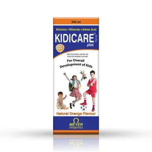 Kidicare Plus syrup for overall child development growth and health