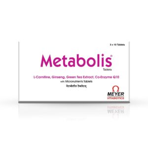 Metabolis tablets with Green Tea Extract, and Q10 for metabolic support