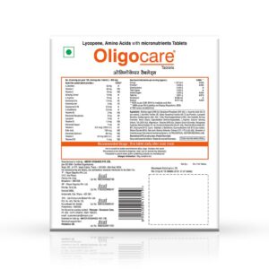 Oligocare 1 Strip Tablets nutritional information and ingredients