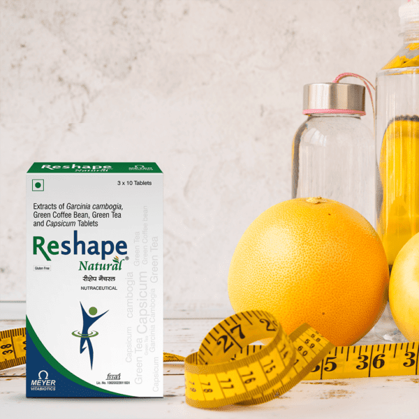 Reshape Natural tabs product shoot