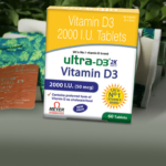 Ultra-D3 2000 I.U. tablets with cholecalciferol for bone health and calcium absorption