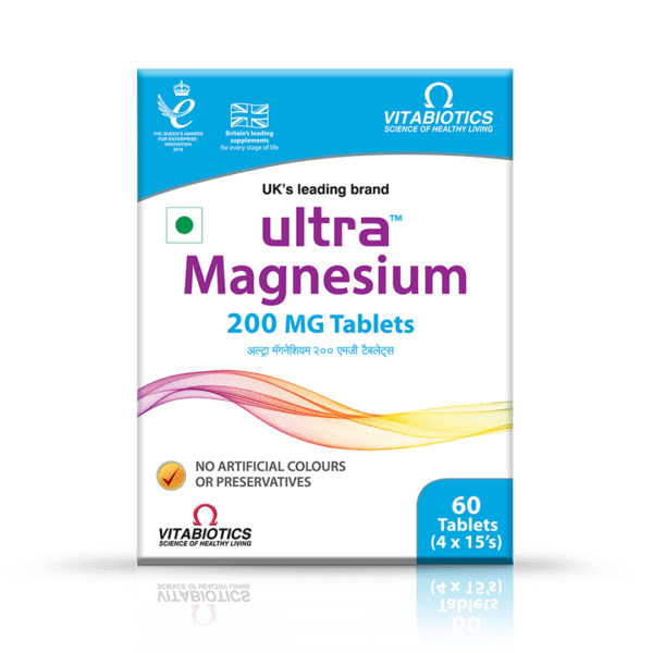 Ultra Magnesium 200mg Front View a1e922e0 605c 4786 8515 2fabc6c4d38a