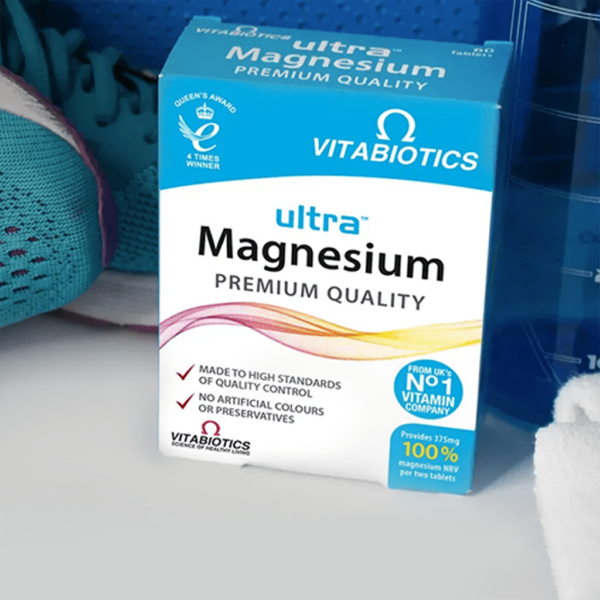 Ultra Magnesium 200mg product shoot