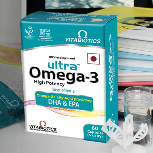 Ultra Omega Caps product shoot